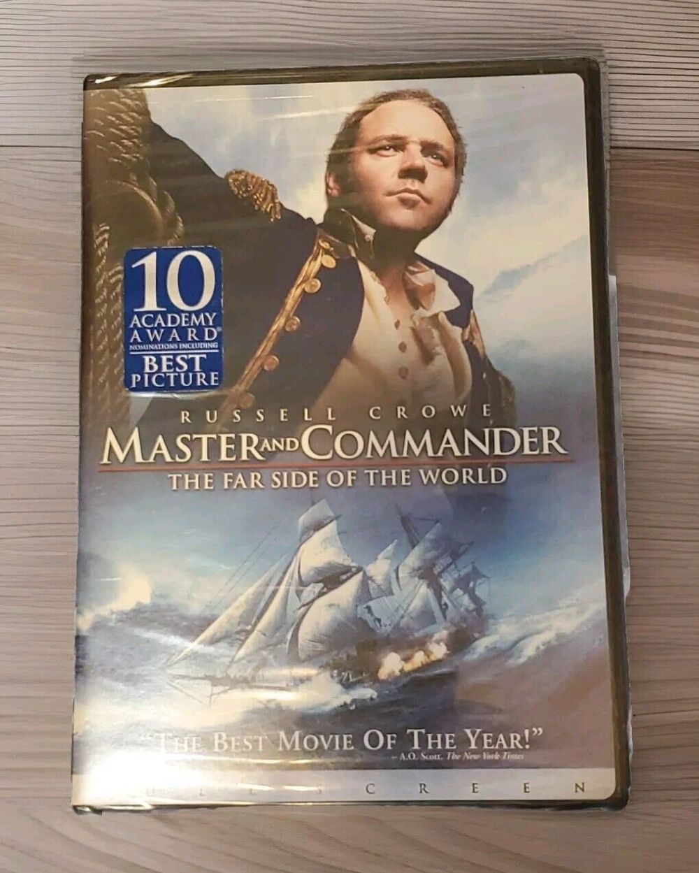 Master and Commander: The Far Side of the World (DVD, 2004, Pan  Scan)